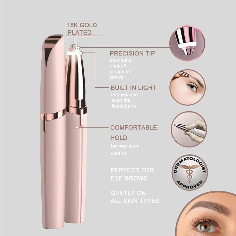 Eyebrow Epilator Trimmer Flawless